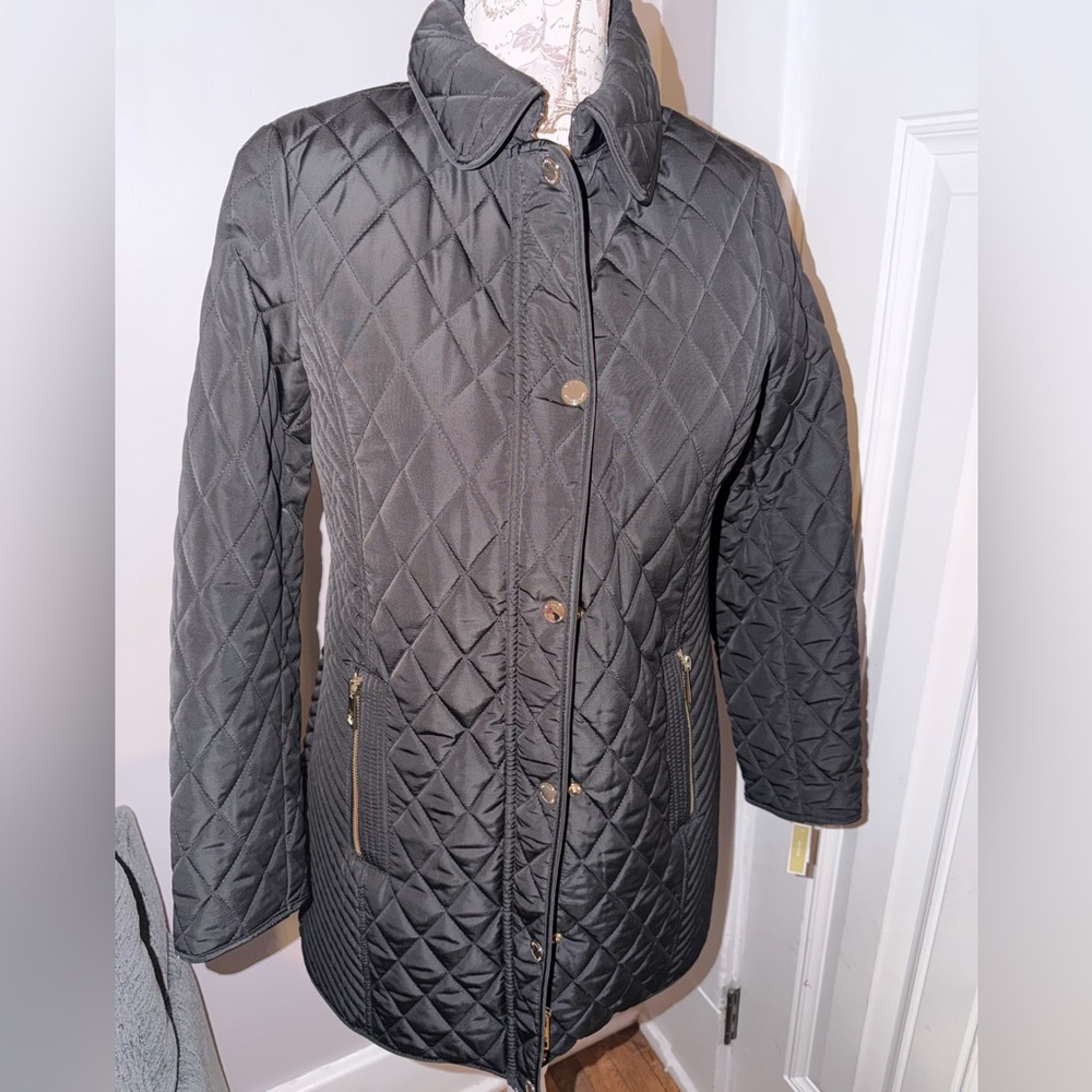 Michael Kors Women's Quilted Black Jacket